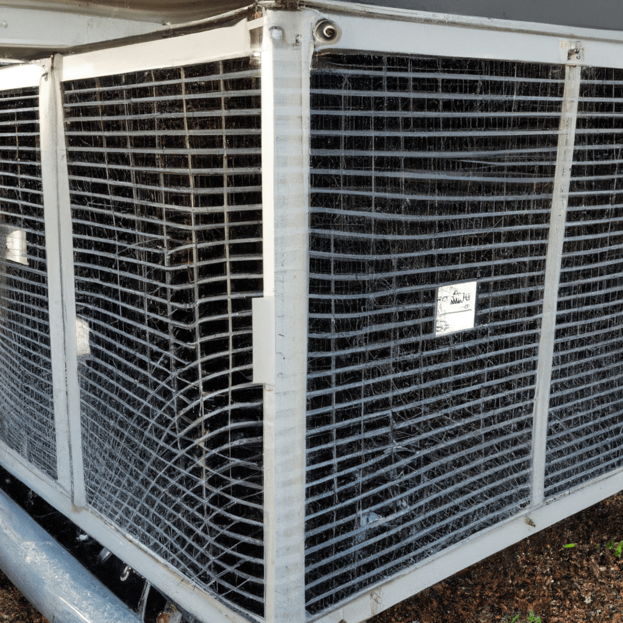 Outdoor HVAC coils