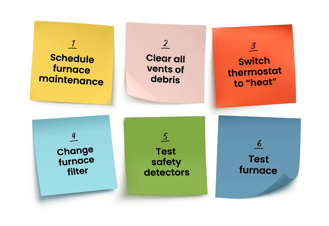 Things to Do Before You Turn on Your Furnace